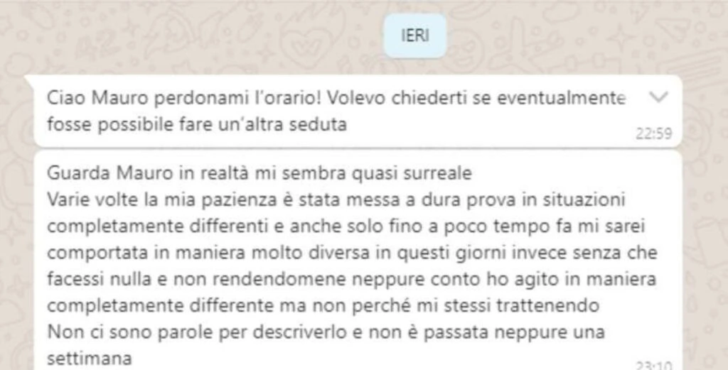 recensione seduta ipnosi